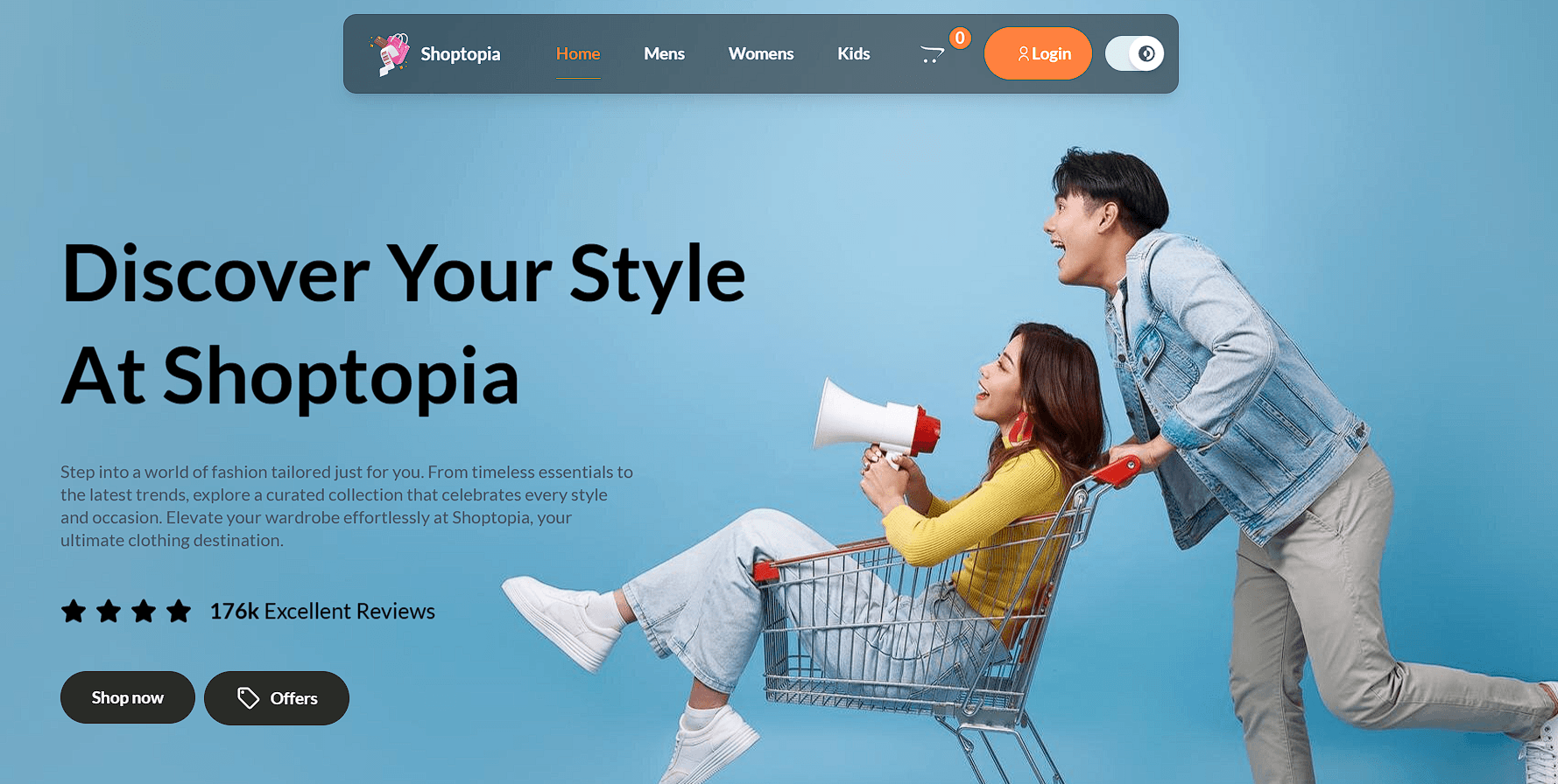 Shoptopia – E-commerce Platform